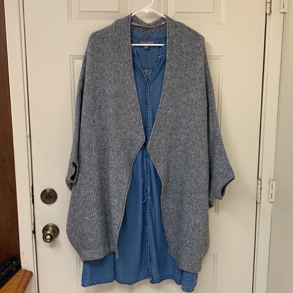 Lane Bryant Sweaters - Lane Bryant Wool Blend  Cocoon Batwing  3/4 Sleeves Sweater Cardigan Size 14/16